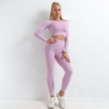 Wholesale women plus size 3XL 4XL seamless active wear gym sport fitness 3 piece yoga wear